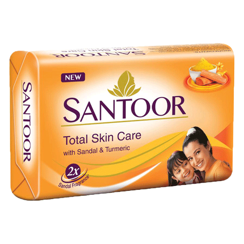 Santoor Total Skin Care soap