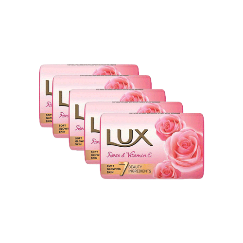 LUX Rose&Vitamin Soap (4+1FREE)